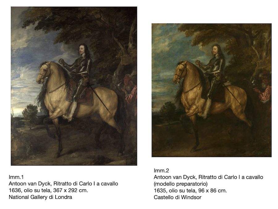 Ritratto equestre di Carlo I, Re d'Inghilterra (1600 - 49)